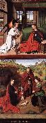 CHRISTUS, Petrus Annunciation and Nativity jkhj oil painting reproduction